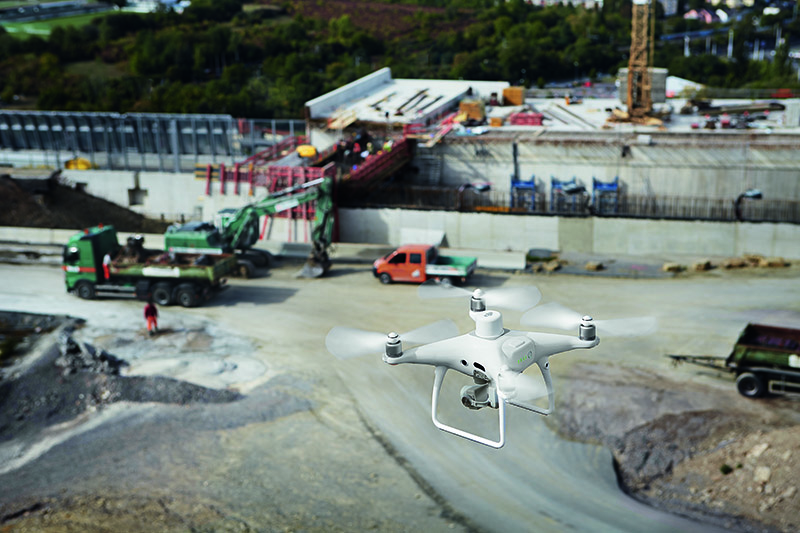 Drone pour levé topographique