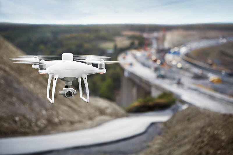 Drone pour levé topographique